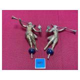 'Trumpeting Angel' Hood or Clock Ornament