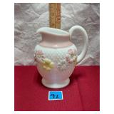 Antq Consolidated Glass Cosmos Pattern Creamer