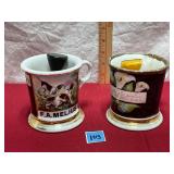 Atq Porcelain Shaving Mugs