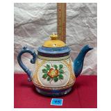 Vtg Porcelain Lustreware Teapot