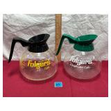 Vtg Folgers Mountain Grown Coffee Decanter