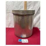 Vtg Metal Ice Cream Bucket
