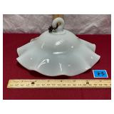 Antique Milkglass Smoke Bell