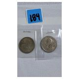 Sacagawea Golden & Presidential Dollar