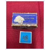 Vtg Spencerian Steel Pen Tin