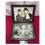 Vtg Framed Movie Stills