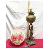 Atq Victorian Style Repurposed Table Lamp