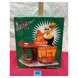 Vtg 'Hungry Boy Drive In' Christmas Village