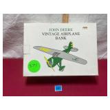Vtg John Deere Airplane Bank