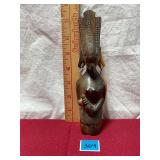 Hand Carved Wooden Tribal Statue
