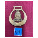 Vtg Brass Traditional English Horse Bridle Decor