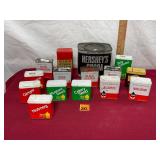Vtg. spice metal shaker tins