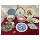 Beautiful lot of vtg. plates