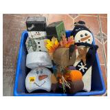 Handpainted Concrete Blocks