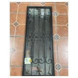 Wrought Iron Caged Mirror