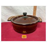 vintage Anchor Hocking Fire-King amber glass