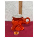 69 Frankoma Pottery political elephant Nixon Agnew