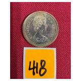 1974 Canadian 100th Anniversary, 50% silver
