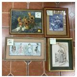 Assorted Artworks-see pics for condition