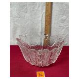 Vtg Orrefors 'Eden' glass bowl designed by