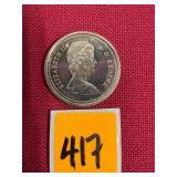 1973 Canadian dollar commemorative coin