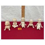 Bisque Lefton Kewpie Figurines