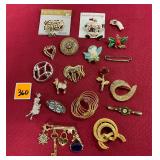 Assorted Pins/Brooches