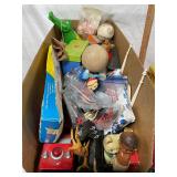 Box of old toys