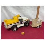 Vtg Nylint NAPA Truck&Tonka Horse Trailer