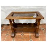 Wooden Side Table-missing top