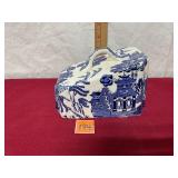 Blue Willow Cheese Cover, no plate