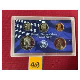 US Mint Proof Set Coins