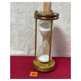 vtg. 9' tall hourglass