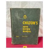 1962 Chiltonï¿½s Auto Repair Manual