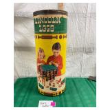 Vtg Playskool Lincoln Logs