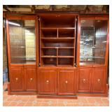 Custom Built 3pc Display Hutch 95in TALL