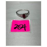 925 Ruby Ring
