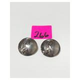 Vtg unmarked KOKOPELI Earrings