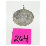 Sterling Talisman Medalion