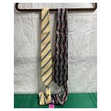 Vtg Bally&Pierre Cardin Neckties