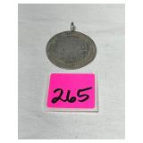 Sterling Talisman Medalion