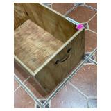Wooden Box w/handles