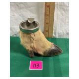 Deer Hoof ashtray Very cool