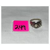 Sterling Opal Ring