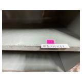 Metal shelving on wheels #2