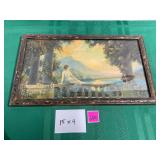 Vtg Litho ï¿½Sunset Dreamsï¿½by R. Atkinson