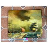 Antique Oil Painting by A. Collni ?