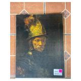 Canvas Print ï¿½The Man with the Golden Helmetï¿½