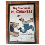 Signed 'My Goodness My Guinness' John Gilroy