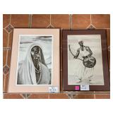 Signed Walt Walker (1918ï¿½2002), African American